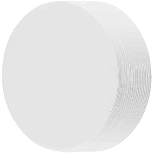 ZEONHAK 200 PCS 30cm Round Baking Parchment Paper, 12 Inch Non Stick White Baking Parchment Circles, Cake Tin Liners Greaseproof Baking Paper for Cake Tin