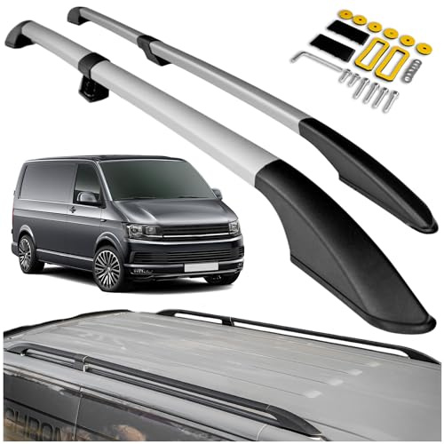 CHROMEMASTER | Compatibili con VW T6 Transporter Short 2015-2019 | Barre Trasversali da Tetto, Mancorrenti sul Tetto | Sono Utilizzate per il Montaggio di Portapacchi, Box da Tetto o Portabiciclette