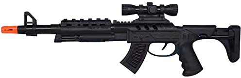 EUROCARNAVALES Metralleta con Sonido de 40x15 cm