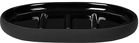 blomus Seifenschale SONO | Keramik | Farbe Black | 13L x 10B cm
