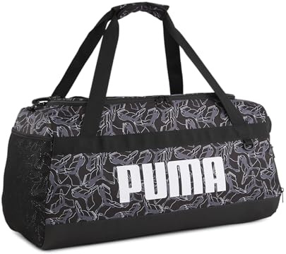 Puma Fundamentals Sacs de Sport, Homme/Unisexe, Puma Black-Puma Cat AOP, X, Puma Black-Puma Chat AOP, Sac