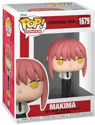 Funko Pop! Animation: CSM - Makima - Chainsaw Man - Collectable Vinyl Figure - Gift Idea - Official Merchandise - Toys for Kids & Adults - Anime Fans - Model Figure for Collectors and Display