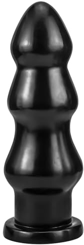 BDSMAGE Plug Anal con 3 bolas anales, Anal Juguetes Eróticos para Pareja Sexuales, Plugs Anaux Butt Plug pour Femmes Hommes, Juguetes Eróticos Sexuales (Negro)