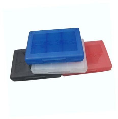 CIYODO Supporto Per Schede Di Per Dsi Ds Scatola Organizer Per Giochi Video Custodia in Pp Ecologico Blu Dimensioni Capacità Ds e