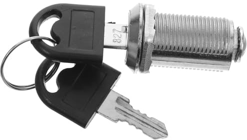 ELEOUTI Serrature per Cassette Postali e Armadietti, Set da 10 Pezzi in Lega di Zinco, Serrature per Cassetti Chiave per Ufficio e Uso Residenziale, Accessori Completi per Cassettiera