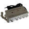 FAST WORLD SHOPPING ® Amplificatore Segnale Antenna Tv Con 4 Uscite Convertitore Digitale Terrestre Aumenta Segnale Video Audio Amplifica Segnale Televisore Ricevitore Trasmettitore Sdoppiatore