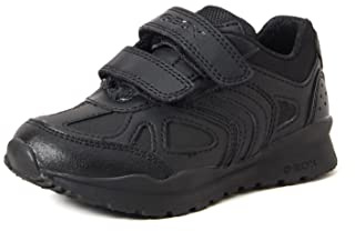 Geox J Pavel C, Sneakers Niños, Negro, 35 EU
