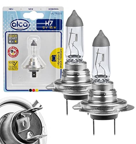 2008 2013-onwards Car Bulbs H7 Set of 2 Halogen Headlight Lamps