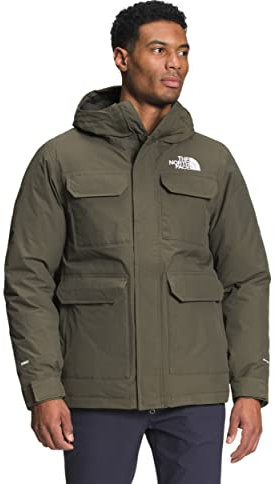 THE NORTH FACE - Cypress Parka Herren im Military-Stil, Taupe-Grün, XL