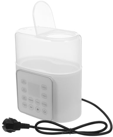 Beaupretty Chauffe-biberon Double à Température Constante Chauffe-lait Portable Compatible Biberons Allaitement et Préparations Chauffe-rapide et Maintien Chaud