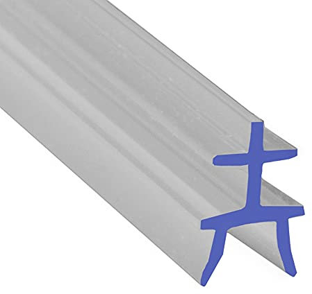 Soft Flexible Rubber Shower Seal | for Bi Folding Doors & Shower Screens | Fits Into Channel | BIF072 (1 Metre)