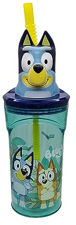 Stor VASO FIGURITA 3D 360 ML BLUEY
