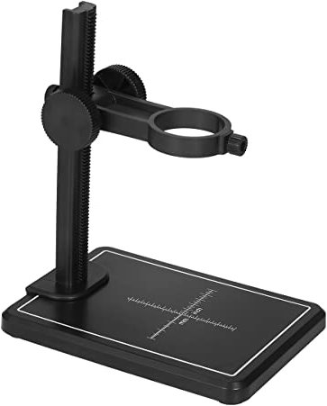 Mikroskop tillbehörssats mini digitalt mikroskop stativ förstoringsglas kamera upp och ner justerbart stativ stor bas mikroskop glidningar