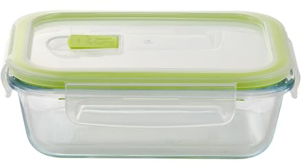 San Ignacio Hermetico rectangular 640ml borosilicato