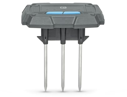 Garza Smart - Sensor de Temperatura y Humedad WiFi Inteligente para Suelo, Automatización según Temperatura y Humedad, Control de medición por App,Compatible con Programador de Riego Automático
