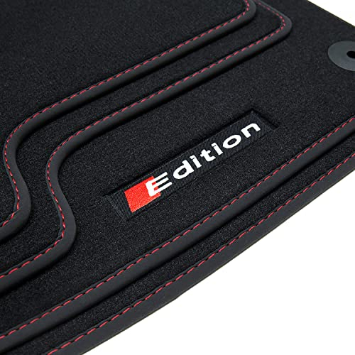 tuning-art BED500 Fußmatten Edition Line passend für Citroen C1 2 II 2014-2022