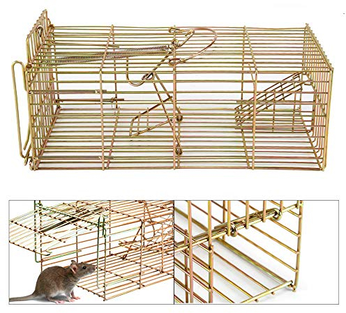 Marksman METAL MOUSE RAT AND SQUIRREL CAGE TRAP LIVE CATCH HUMANE NO POISON VERMIN RODENT
