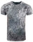 Rusty Neal Herren T-Shirt Oxid Washed Vintage 'ORIGINAL NOS' Tshirt Herren-T-Shirt Knopfleiste Rundhals Stretch 195, Farbe:Anthrazit, Größe S-3XL:M
