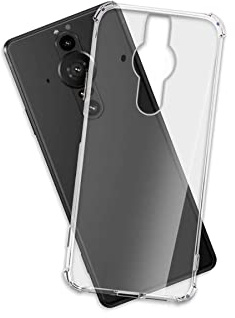 mtb more energy® Coque Soft Armor compatible avec Sony Xperia PRO-I (6,5) – Coins renforcés – Protection d'appareil photo – TPU 1,5 mm – Coque de protection pour téléphone portable
