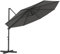3 meter Ampelschirm von BASER Neigbar/Kippbar und 360°-Drehbar - 240G lösungsgefärbtes Polyester, 100% Aluminium extra-dicke Streben - Langlebig & Zertifiziert UV-Schutz