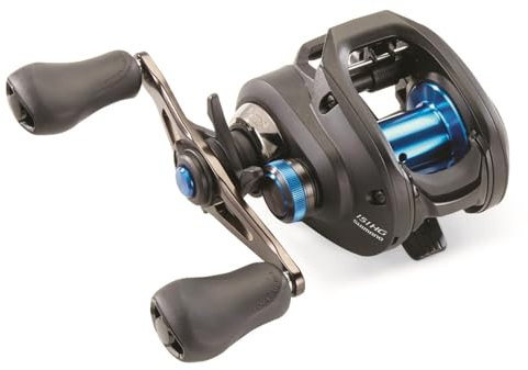 SHIMANO SLX DC 150 Baitcast-Angelrolle für Rechtshänder, 7,2:1 Üb