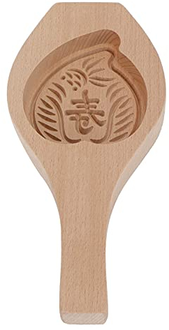 Nikou Moule en bois, Moule de cuissonpour gâteau de lune(Shou Tao)