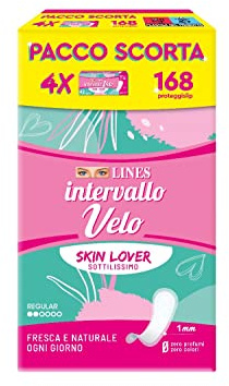 LINES INTERVALLO VELO SKIN LOVER, 168 proteggislip distesi