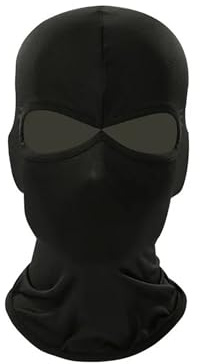 VADO VLTRA 2-Loch Balaclava, Lycra Sonnenschutz Sturmhaube Multifunktionsmaske, Gesichtshaube Vollgesichtsmaske für Motorrad, Ski, Jagd, Radfahren, Mütze und Fahrrad