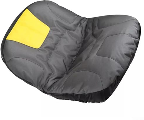 UrbanHui Funda de asiento para cortacésped, poliéster, 50 x 40 x 35 cm, protección solar para jardín, tractor, silla de césped, accesorios