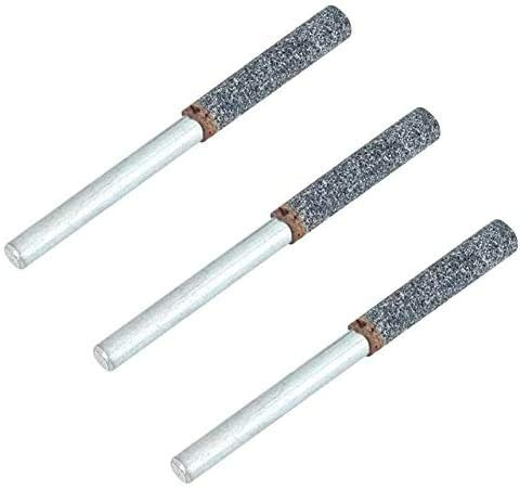 3 stycken 4mm 5/32 diamant motorsågslipare burr stenfilslipningsverktyg för svarvverktyg