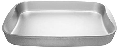 4BIG.fun Plat à gratin 306 x 400 mm en aluminium - Pour cuisson au four ou à l'oie