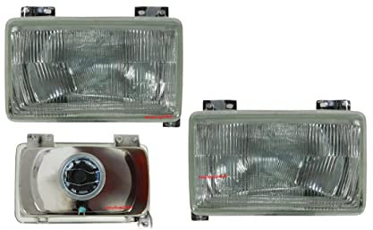 SET 2 FARO FANALE PROIETTORE ANTERIORE PER DUCATO DAL 1984 AL 1993 H4