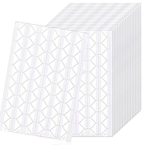 Roosea Fotoecken Selbstklebend Transparent 2040 Stück Fotoecken für Fotoalbum Foto-Ecken Selbstklebende Fotoecken Aufkleber Foto Ecken Aufkleber für DIY Dekorative Bilder Fotoalbum Scrapbooking