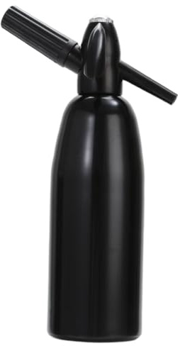 Toheitian Máquina Profesional de Sifón de para Agua con Gas, Accesorios para Barra, Suministros de Cocina de Aluminio, Dispensador para Cócteles.