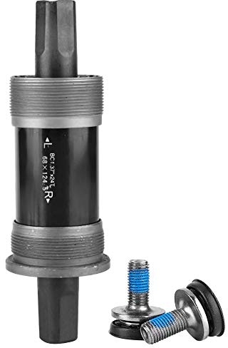 VGEBY1 Fahrrad Innenlager, 5 Größe Vierkantloch Achse Fahrrad BSA Tretlager für 68mm Rahmen Shell Radfahren Zubehör(68X124.5L)