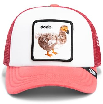 Goorin Bros. Kinder Trucker Cap Dodo Kiddo Weiß Rot, Size:OneSize