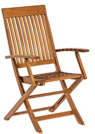 Yoursol by Merxx Klappstuhl Comodoro, Eukalyptusholz, Klappsessel, Gartenstuhl, Holzstuhl
