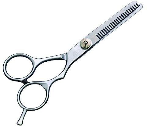 PARENCE.- Forbici addensanti professionali/forbici spazzolino da denti in acciaio inox per ispessimento dei capelli - 14,5 cm