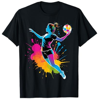 Handball Players Women Girls Handball T-Shirt