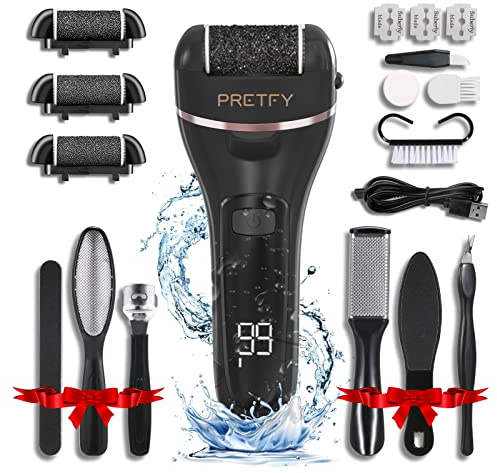 Descanso de la Piel de la Bocina Eléctricamente, Córnea Eliminar el Pie Recargable para el Cuidado del Pie de Cuidado del Pie de Cuidado del Pie Pedicura para Tacones Agrietados