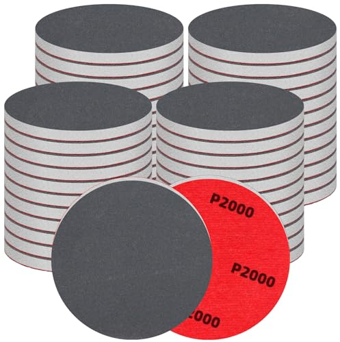 48 Piezas Discos para lijas 75mm Grano 2000 esponjas de Lijado