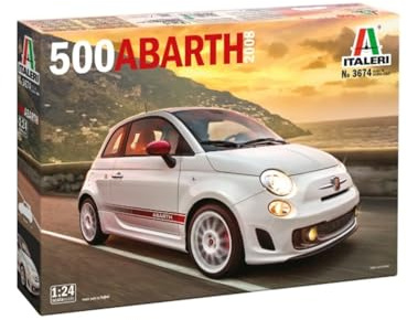Italeri Fiat Abarth 2008 Car Model Kit