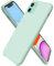 ORNARTO Liquid Silicone Case for iPhone 11, Slim Liquid Silicone Soft Gel Rubber Case Cover for iPhone 11(2019) 6.1 inch-Mint Green