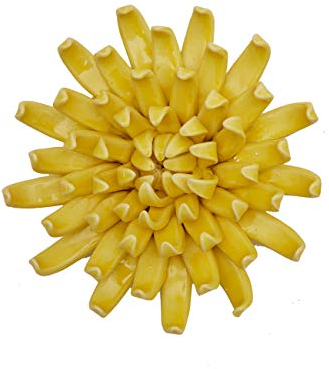 SEINHIJO Decorazioni Soggiorno da Parete Fiore Soprammobili Scultura Moderna Statuetta Regalo Murali Statua Casa Ornamento Figurina Ceramica Arte 13cm