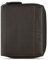 bugatti Banda Upright Wallet with Zipper Brown