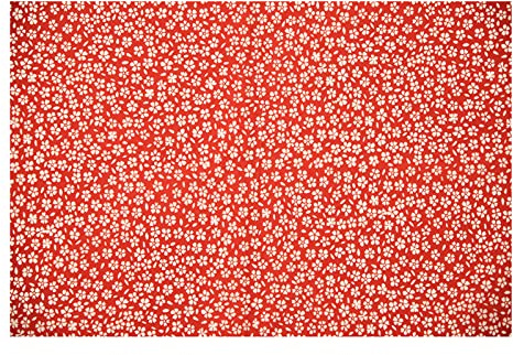 ZSYTF Pottery Ceramics Clay Transfer Paper Multipurpose Underglaze Colorful Flower For Children Adults DIY Handicraft Supplies Ceramics Transfer Paper, Red Floral Screen