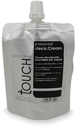 DECOLORANTE IN CREMA Personal Touch 250 gr Rapido, potente ed ecologico protegge i capelli