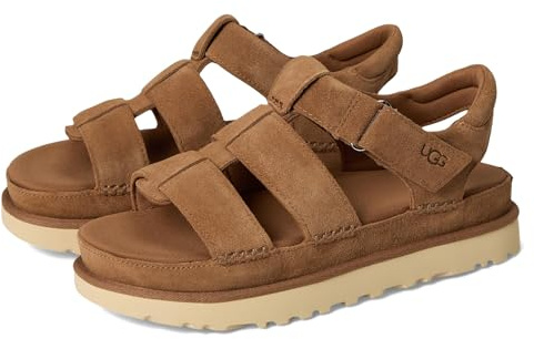 UGG Women's Goldenstar Suspender Slide Sandals, brown, 5 UK