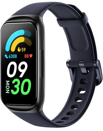 Septoui Smartwatch Uomo Donna, 1.47'' Orologio Fitness Contapassi Polso Cardiofrequenzimetro SpO2, IP68 Impermeabile Activity Tracker Sonno, 100+ Modalità Sportive Smart Watch per iOS Android
