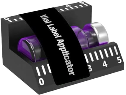 Ampulletikettapplicerare Hållbar & Exakt 3ml/10ml Flaska Återanvändbar